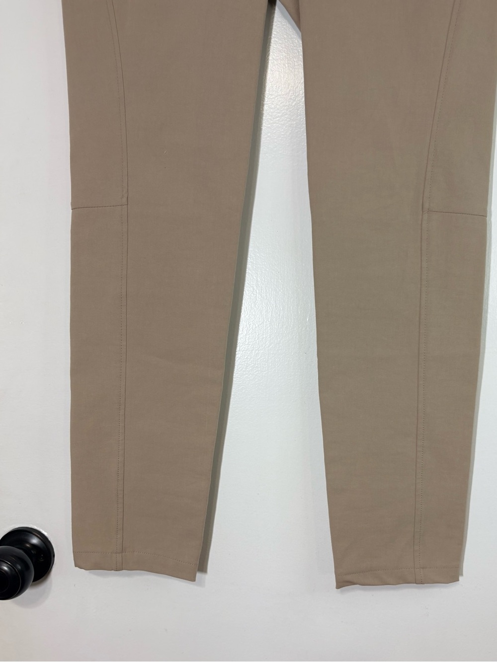Brunello Cucinelli Women Skinny Equestrian Minimalist Italian Cream Pants Sz 4 - Picture 4 of 16